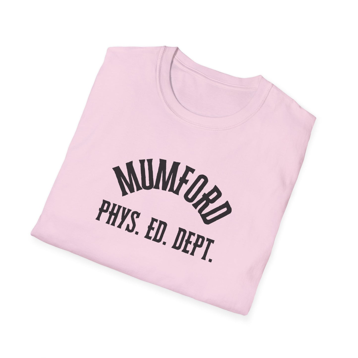 Mumford Phys Ed Dept T-Shirt - Nostalgic Beverly Hills Cop Movie Tee