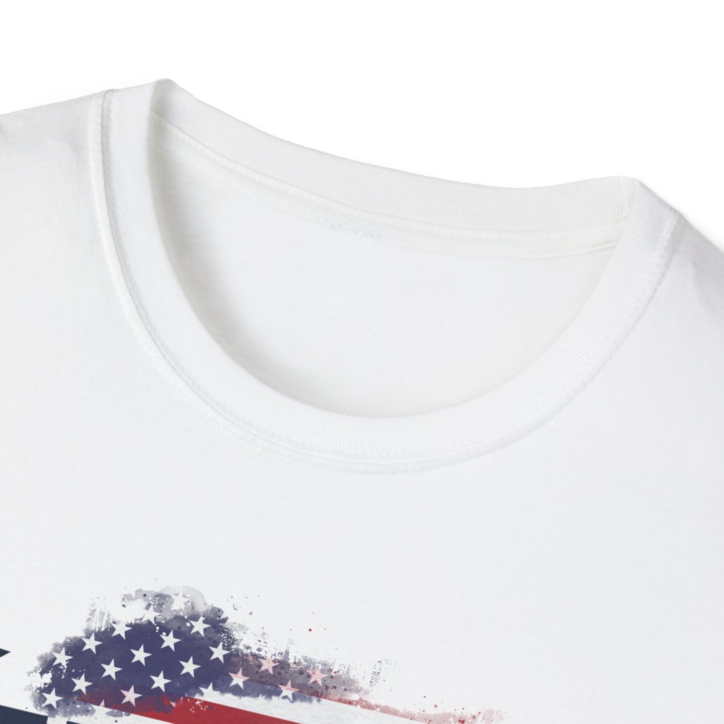 USA T-Shirt - Patriotic Fourth of July Shirt - Independence Day Flag Tee