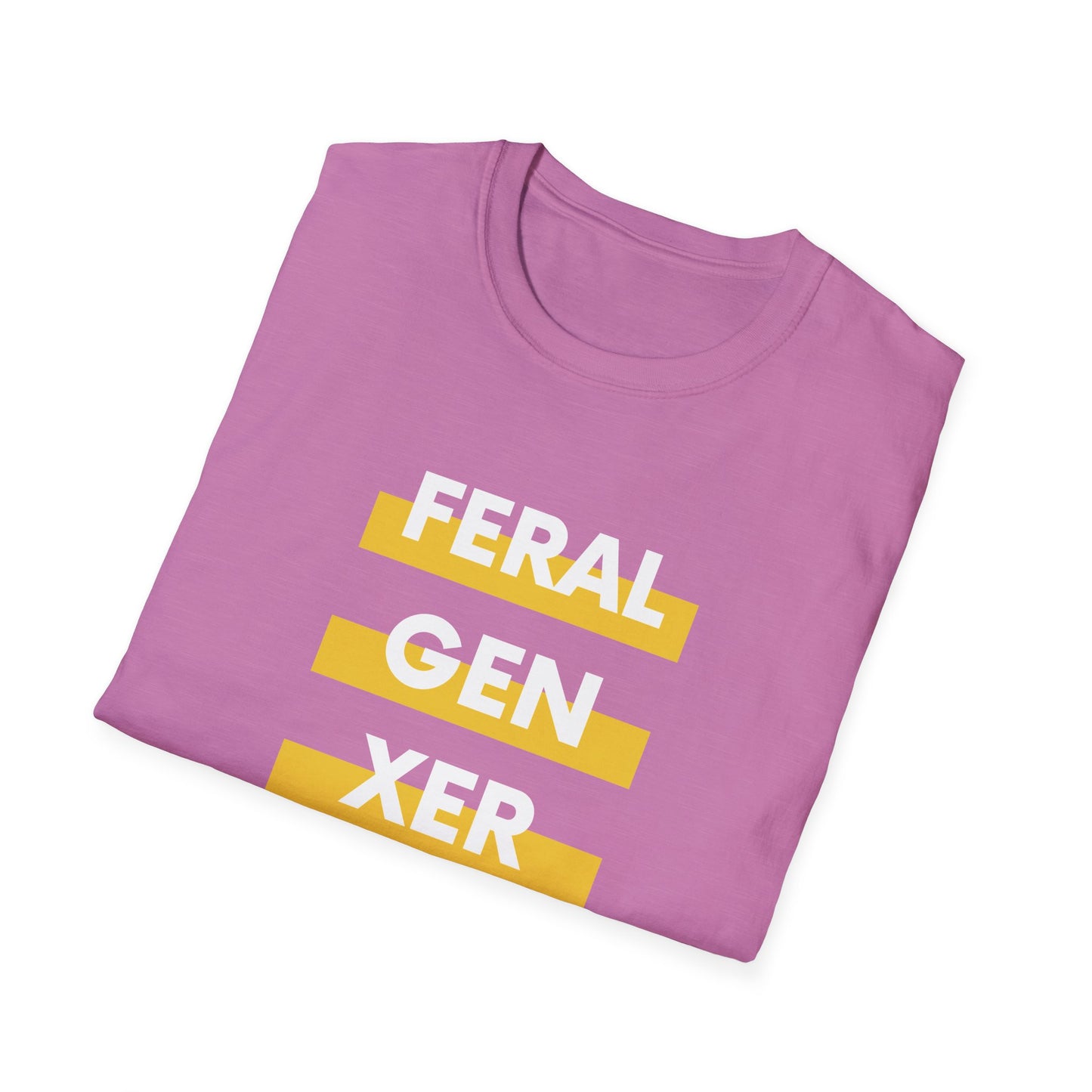 Feral Gen Xer T-Shirt - Funny Nostalgic Generation X Tee