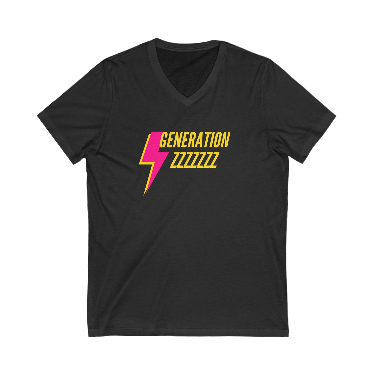 Gen Z T-Shirt - Bold Style for the New Generation V-Neck Tee