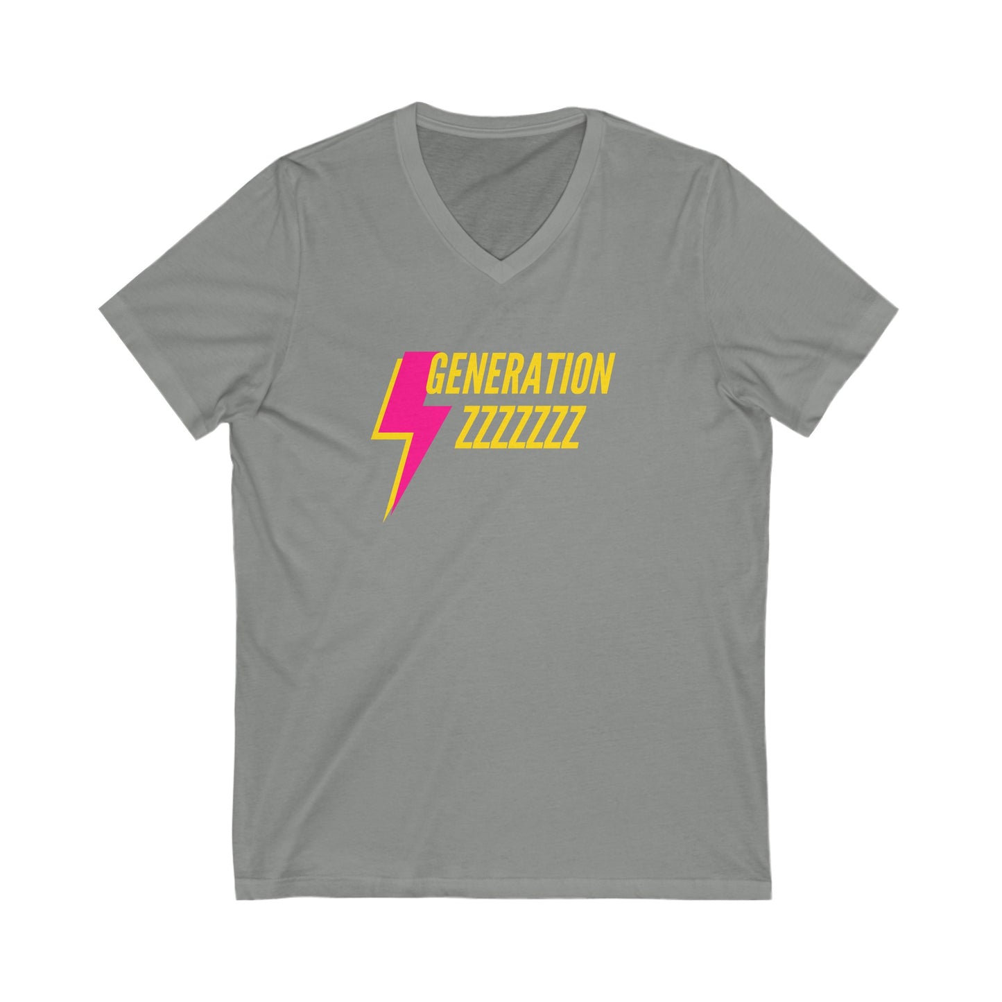 Gen Z T-Shirt - Bold Style for the New Generation V-Neck Tee