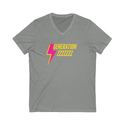 Gen Z T-Shirt - Bold Style for the New Generation V-Neck Tee