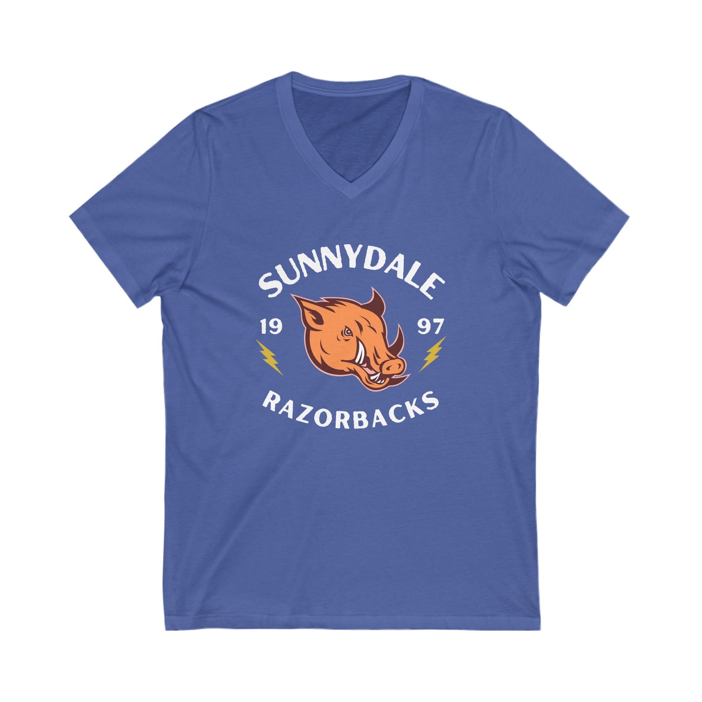 Vintage "Sunnydale 1997 Razorbacks" T-Shirt - Buffy the Vampire Slayer Inspired - Vneck