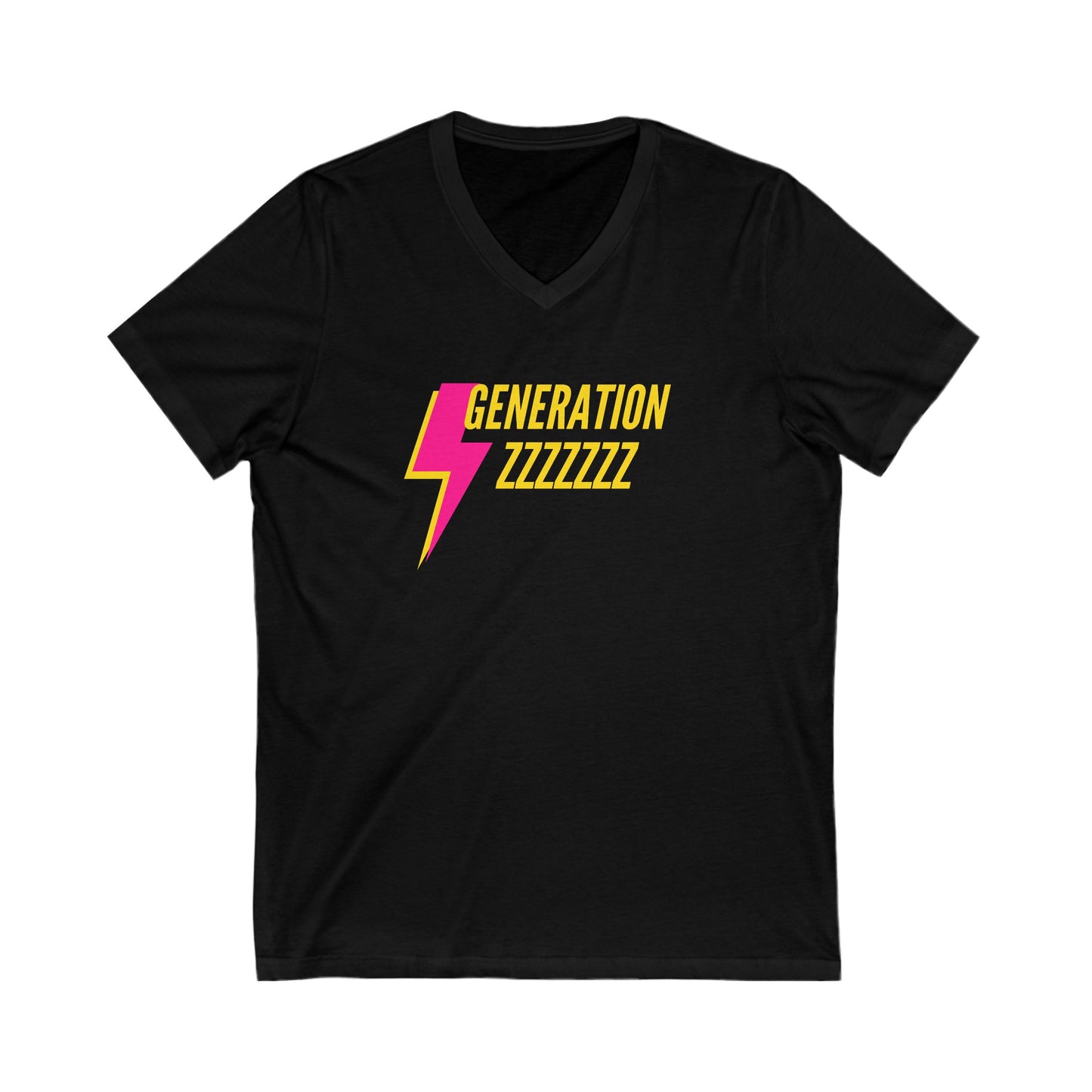 Gen Z T-Shirt - Bold Style for the New Generation V-Neck Tee