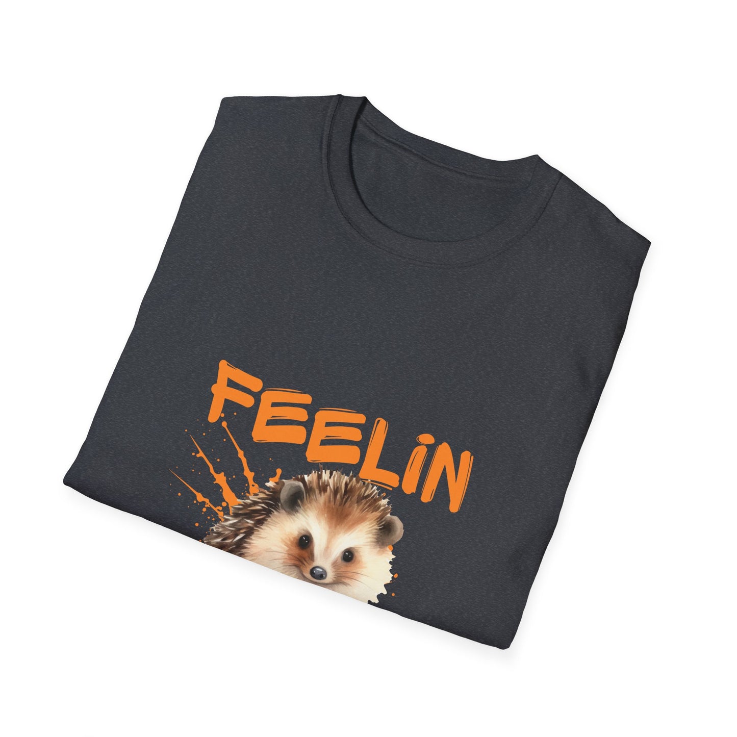 Feelin Stabby Hedgehog T-Shirt – Cute & Sassy Graphic Tee