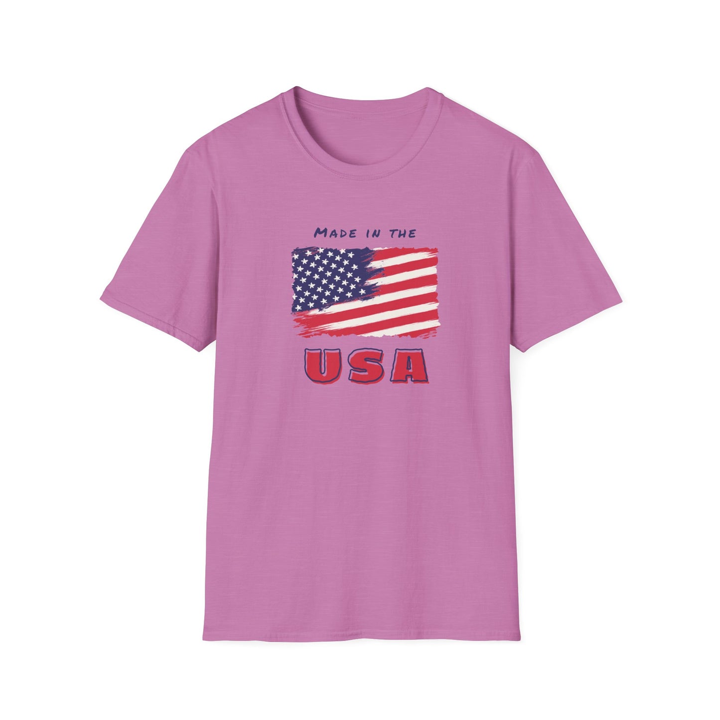 USA T-Shirt - Patriotic Fourth of July Shirt - Independence Day Flag Tee