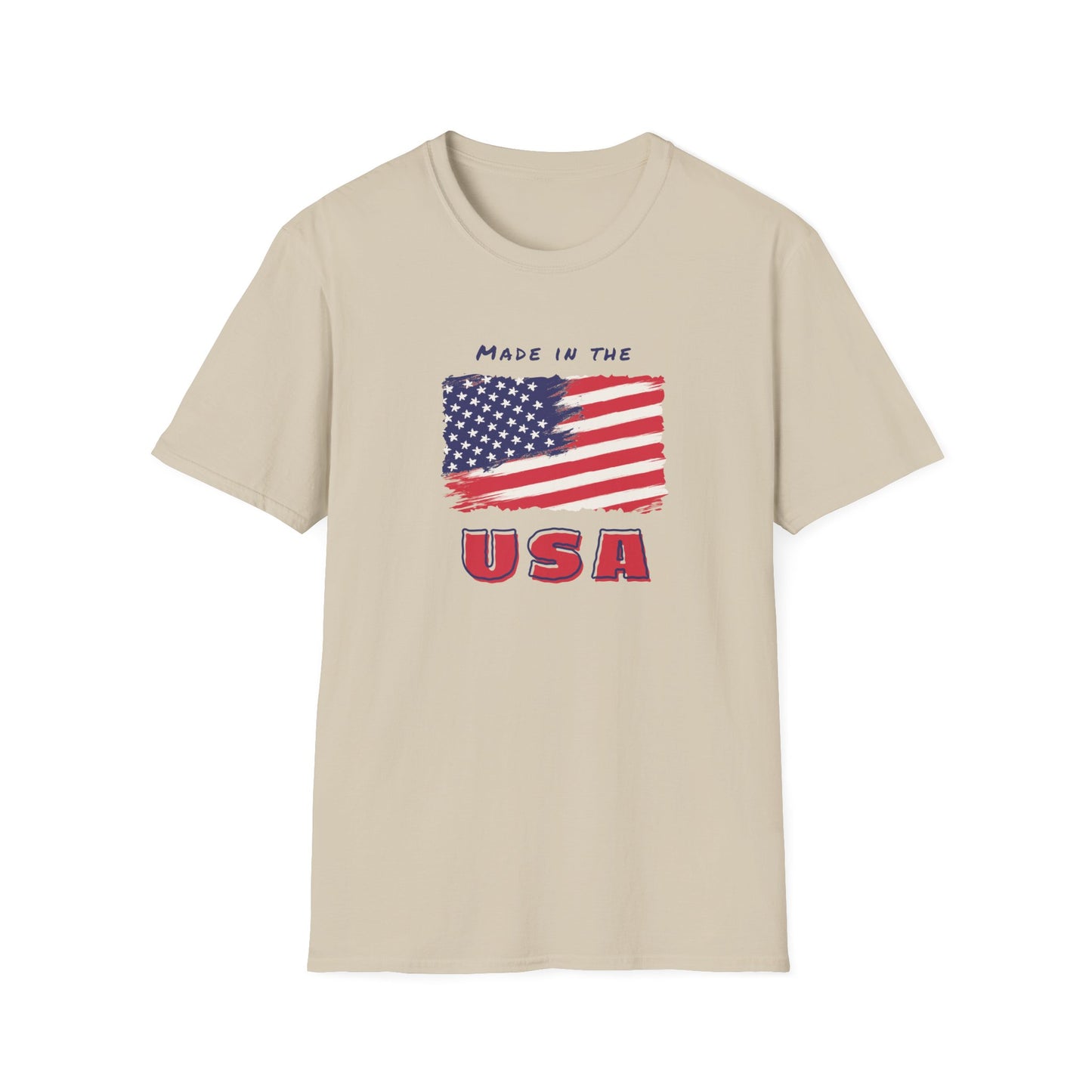 USA T-Shirt - Patriotic Fourth of July Shirt - Independence Day Flag Tee