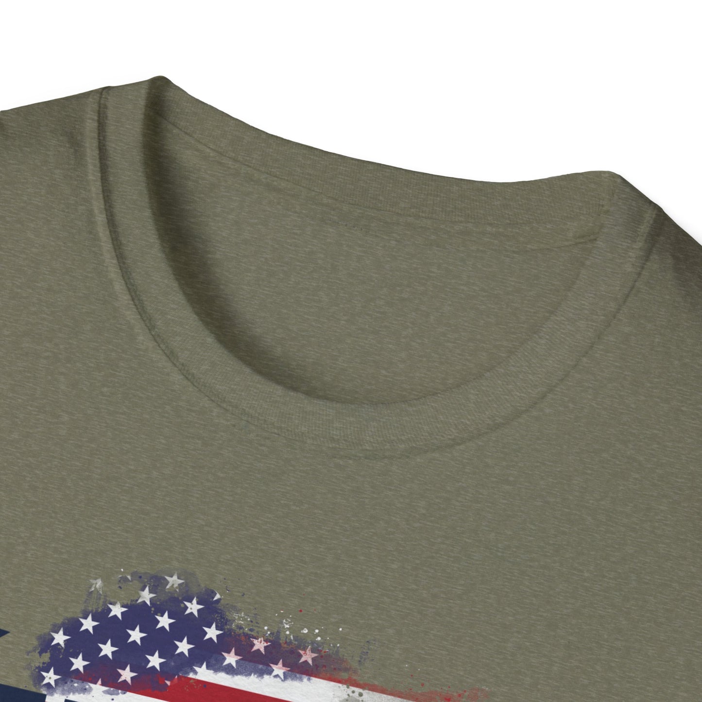 USA T-Shirt - Patriotic Fourth of July Shirt - Independence Day Flag Tee