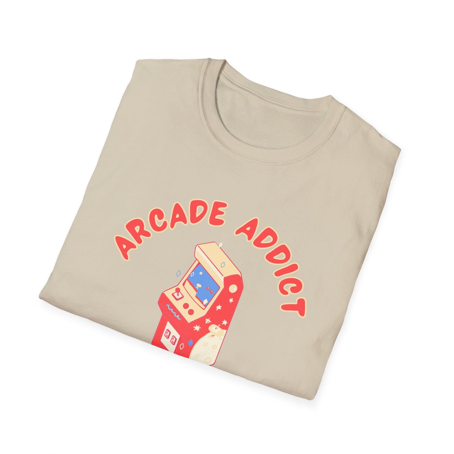 Arcade Addict 1984 T-Shirt - Retro Arcade Game Tee - Vintage Gamer Shirt - 1984 Birthday Gift - Classic Gaming Top