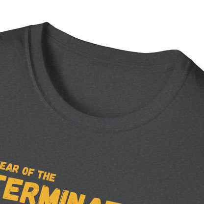 Year of the Terminator 1984 T-Shirt - Retro Sci-Fi Birthday Gift - Vintage 1984 Tee