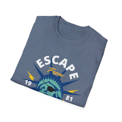 Escape from New York" Graphic T-Shirt – 1981 Retro Sci-Fi Cult Classic