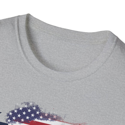 USA T-Shirt - Patriotic Fourth of July Shirt - Independence Day Flag Tee