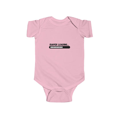 Infant Onesie Funny Potty Humor - Diaper Loading