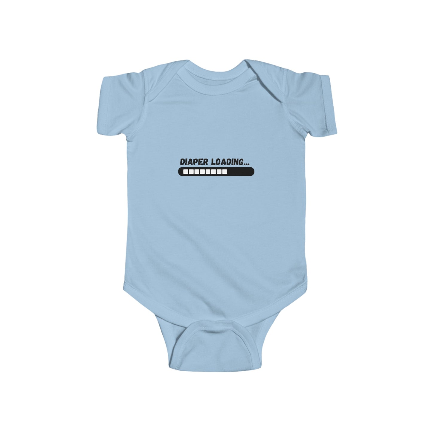 Infant Onesie Funny Potty Humor - Diaper Loading