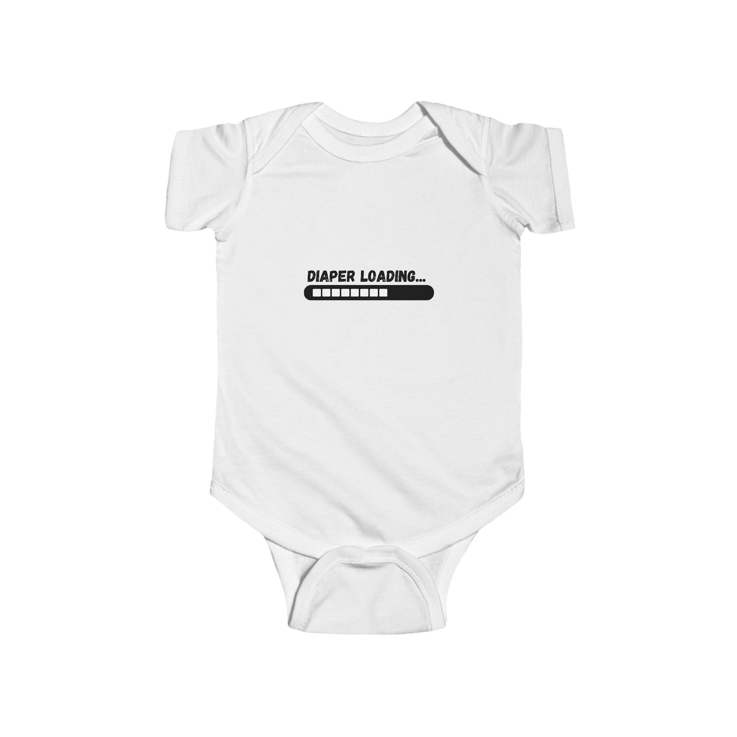 Infant Onesie Funny Potty Humor - Diaper Loading