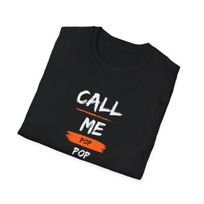 Father's Day Pop Pop T-Shirt | Call Me Pop Pop Gift for Grandpa