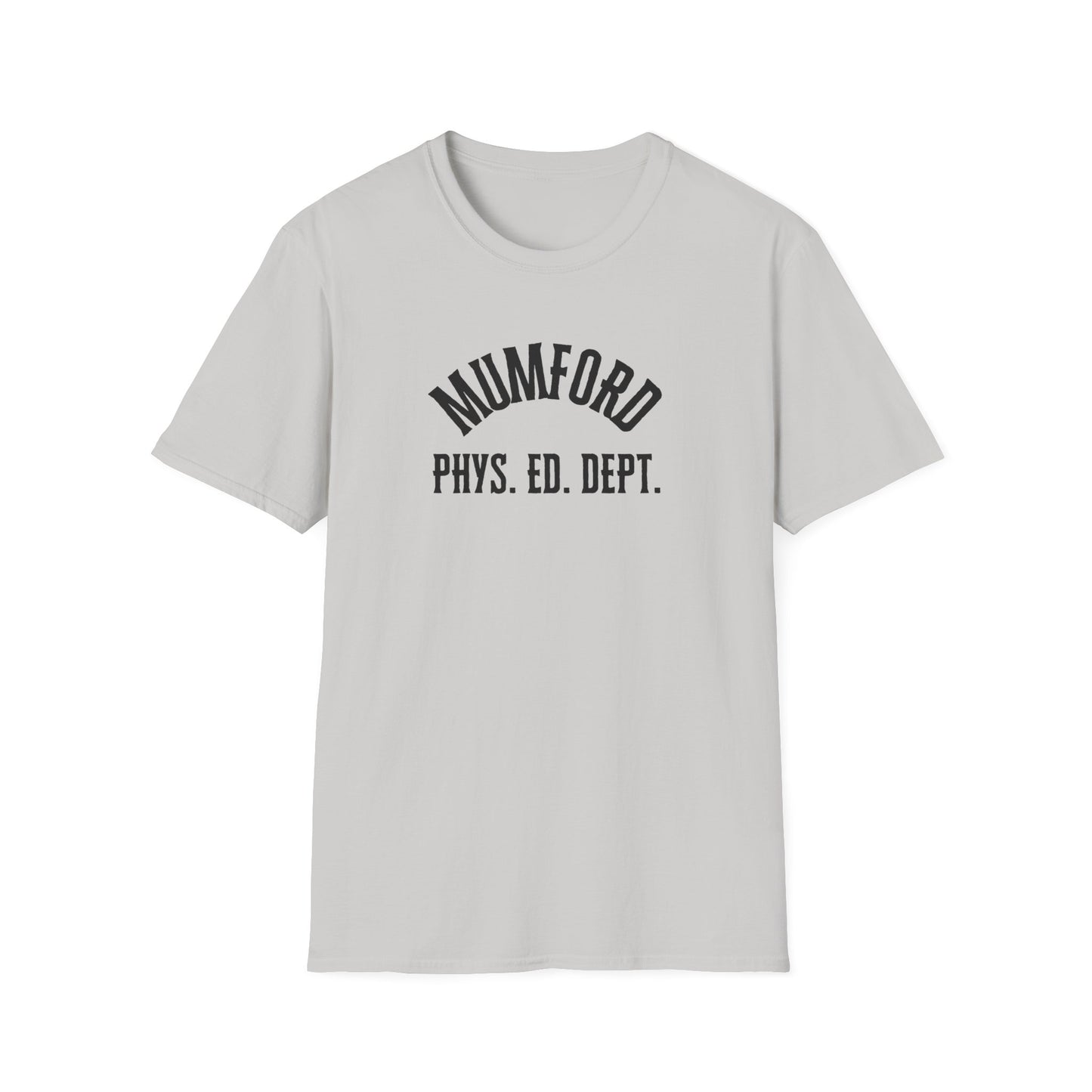 Mumford Phys Ed Dept T-Shirt - Nostalgic Beverly Hills Cop Movie Tee