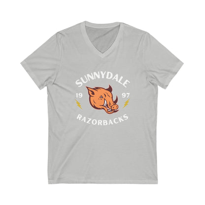 Vintage "Sunnydale 1997 Razorbacks" T-Shirt - Buffy the Vampire Slayer Inspired - Vneck