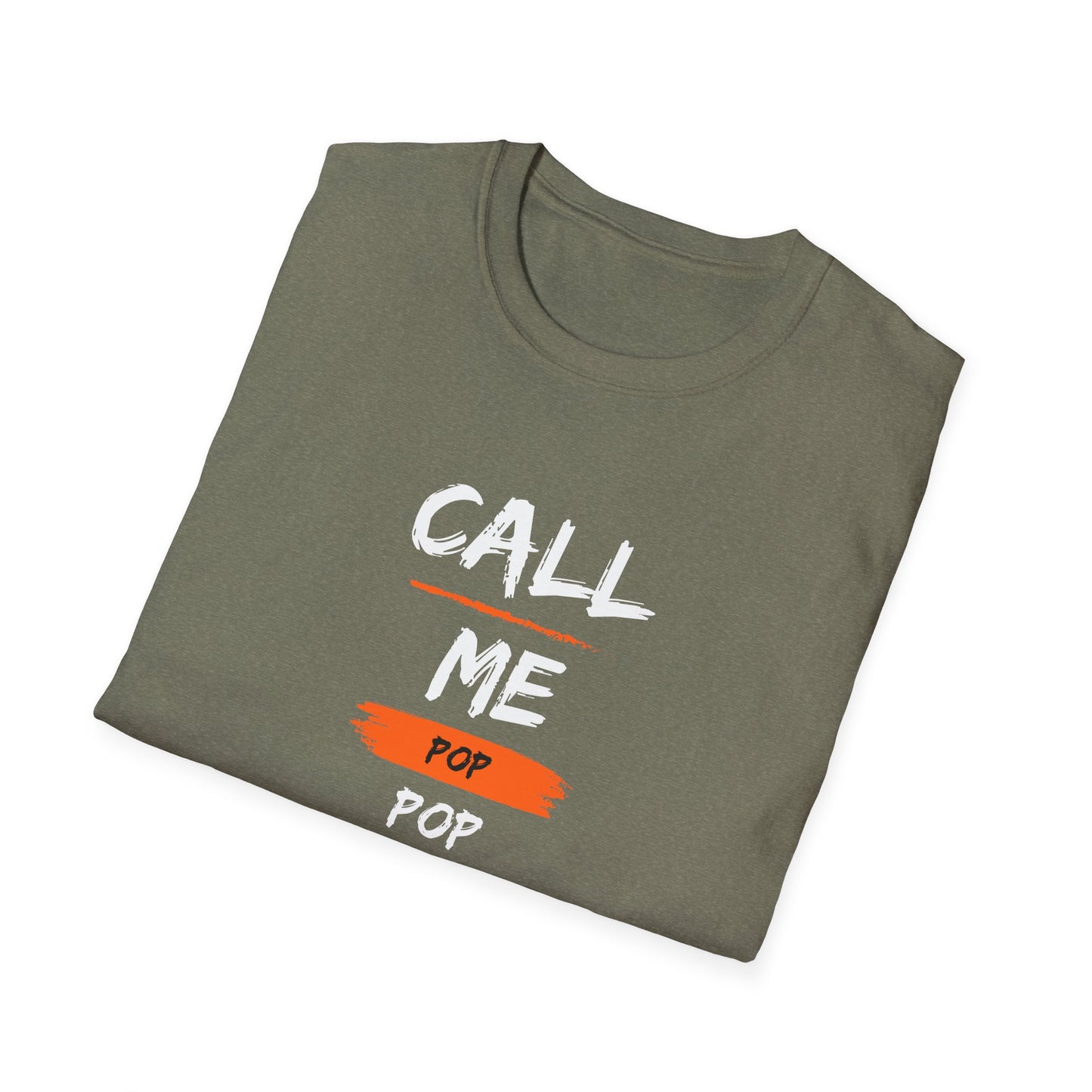 Father's Day Pop Pop T-Shirt | Call Me Pop Pop Gift for Grandpa