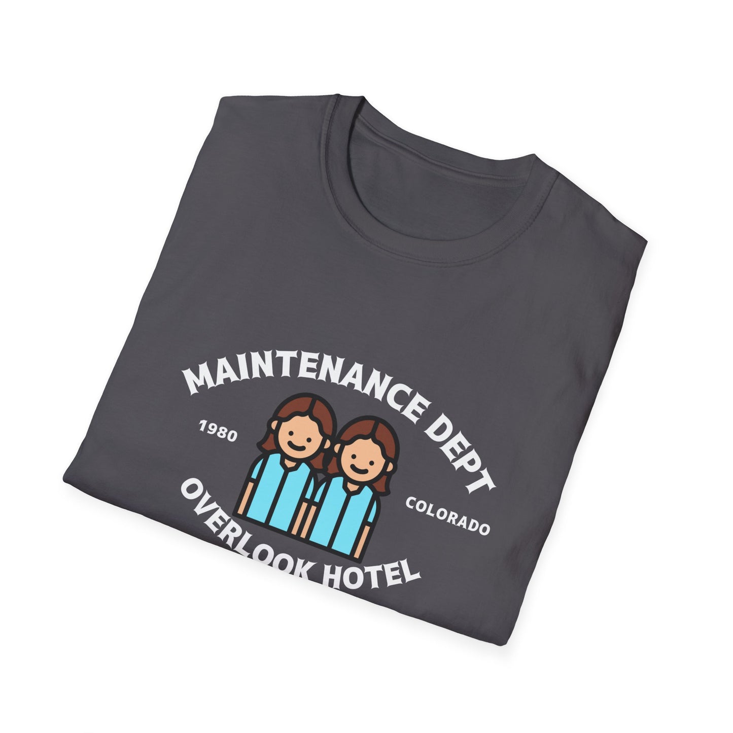 Overlook Hotel Maintenance Dept T-Shirt – The Shining 1980 Retro Horror Tee