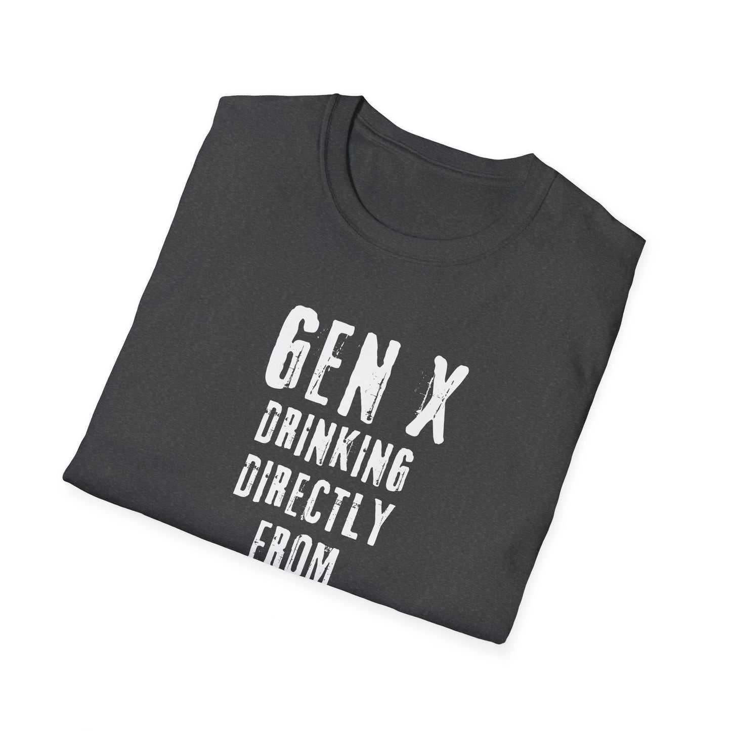 Drinking Directly from Water Hoses - Gen X Nostalgia T-Shirt