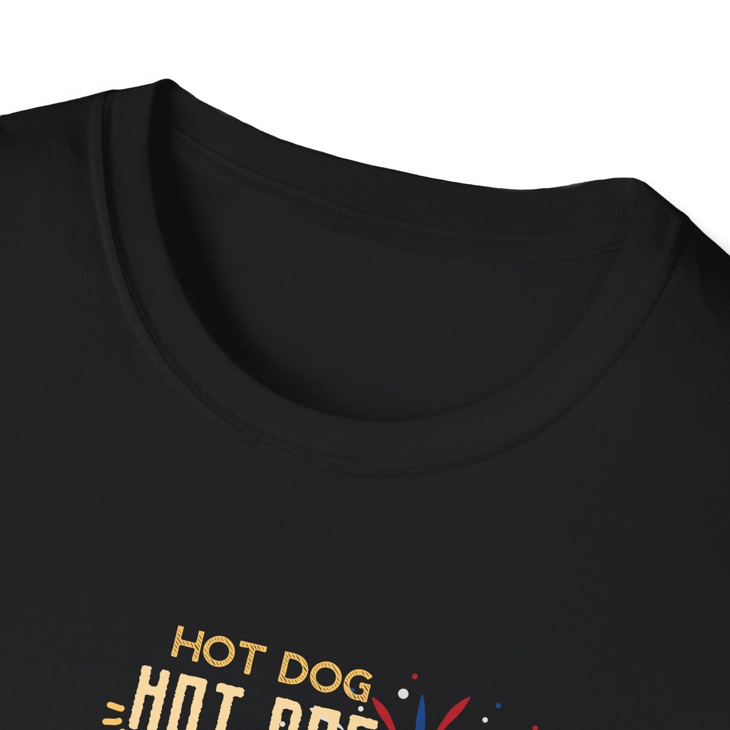 July 4th Hot Dog T-Shirt | Patriotic Hot Diggity Dog Tee