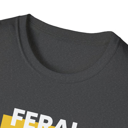 Feral Gen Xer T-Shirt - Funny Nostalgic Generation X Tee