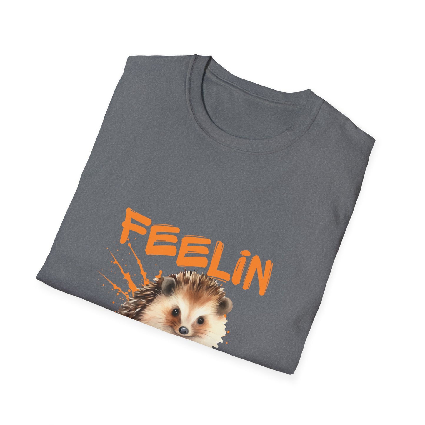 Feelin Stabby Hedgehog T-Shirt – Cute & Sassy Graphic Tee