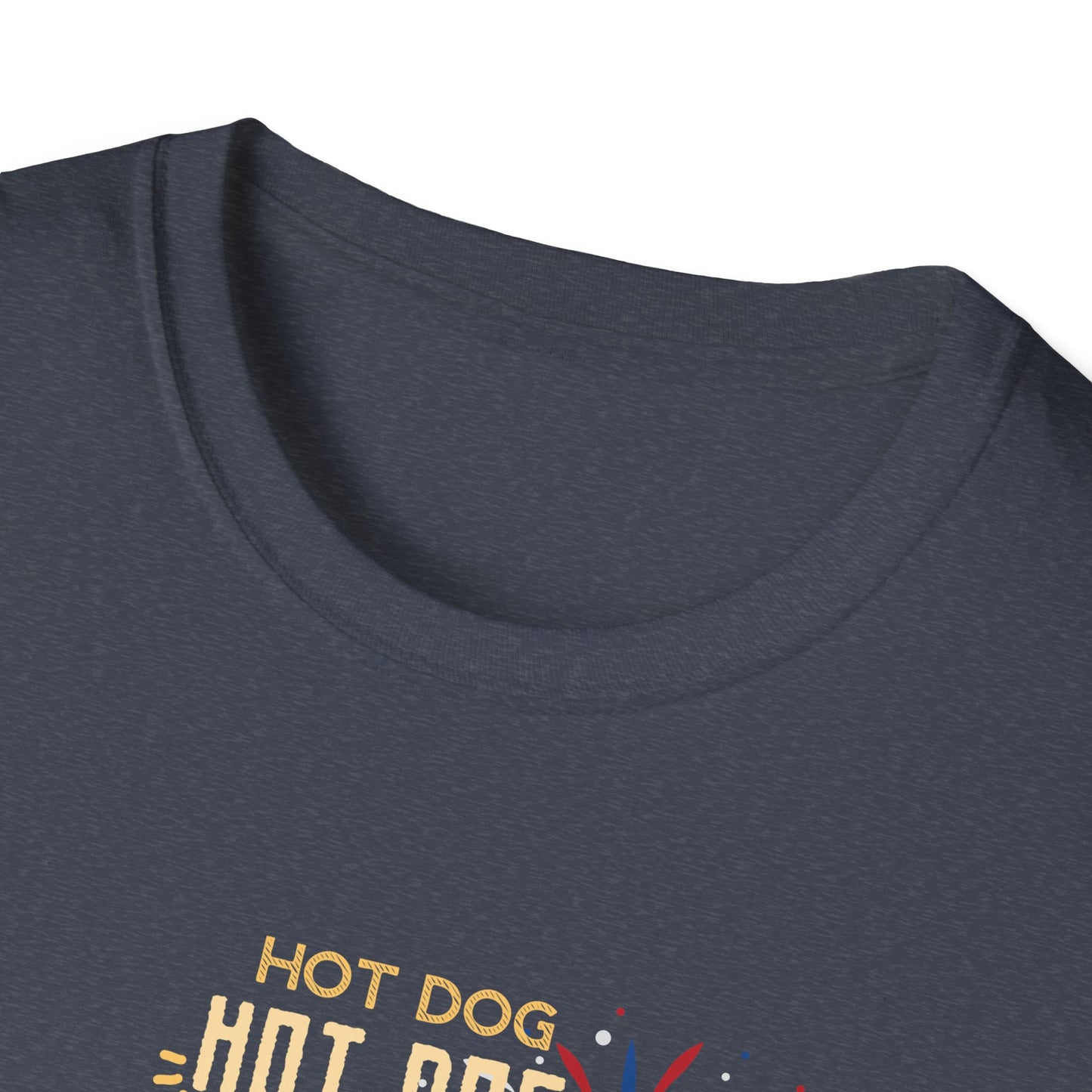 July 4th Hot Dog T-Shirt | Patriotic Hot Diggity Dog Tee