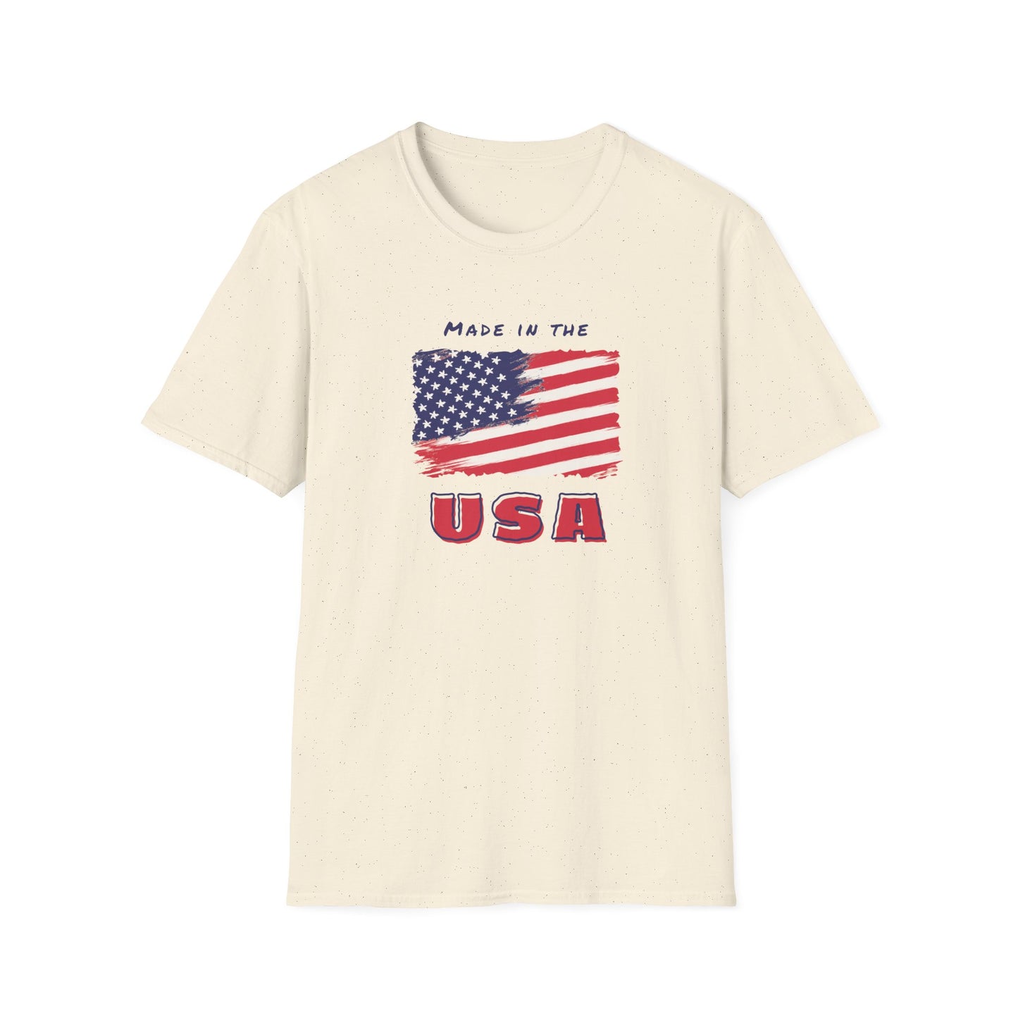 USA T-Shirt - Patriotic Fourth of July Shirt - Independence Day Flag Tee