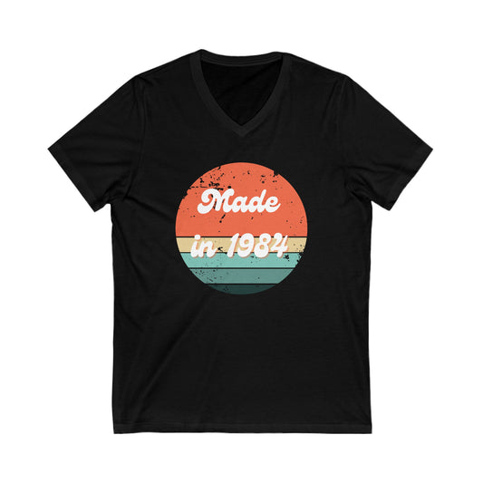 Made in 1984 T-Shirt - Retro Vintage 1984 Birthday Gift - Nostalgic 80s Tee