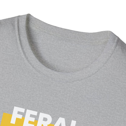 Feral Gen Xer T-Shirt - Funny Nostalgic Generation X Tee