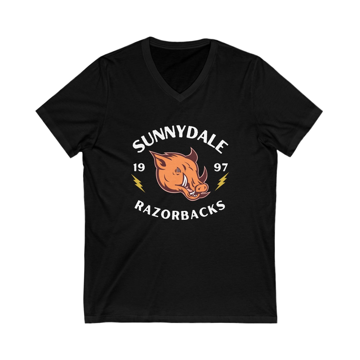 Vintage "Sunnydale 1997 Razorbacks" T-Shirt - Buffy the Vampire Slayer Inspired - Vneck