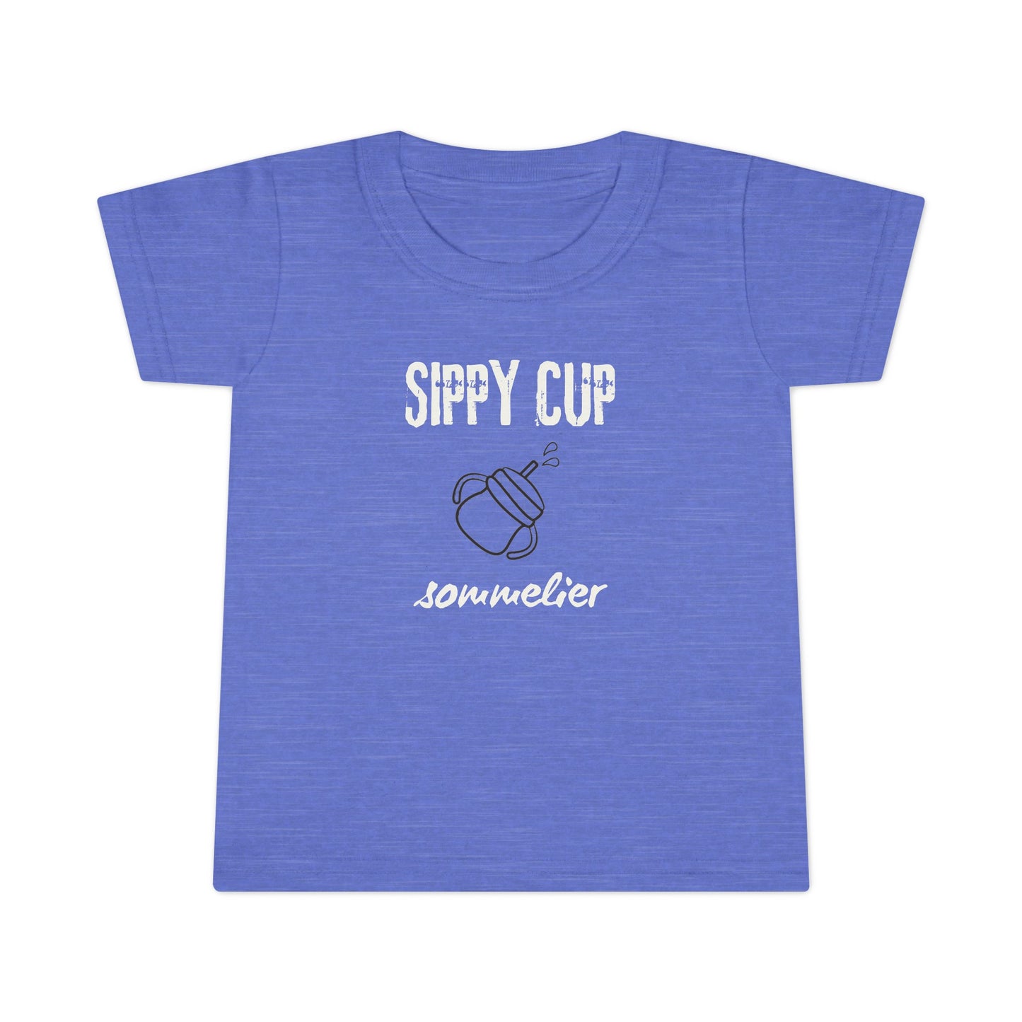 Sippy Cup Sommelier T-Shirt - Funny Toddler Tee - Cute Kids Shirt