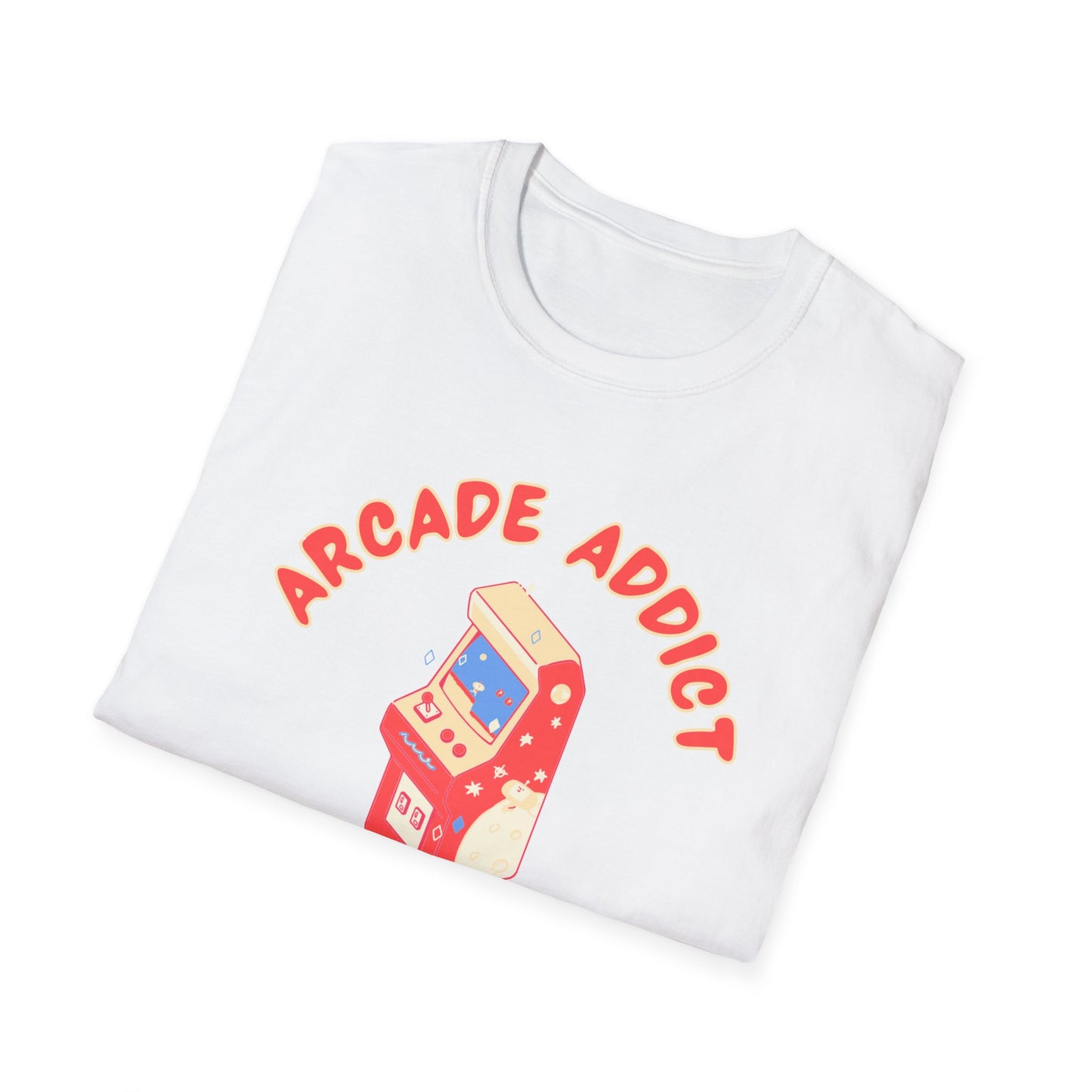 Arcade Addict 1984 T-Shirt - Retro Arcade Game Tee - Vintage Gamer Shirt - 1984 Birthday Gift - Classic Gaming Top