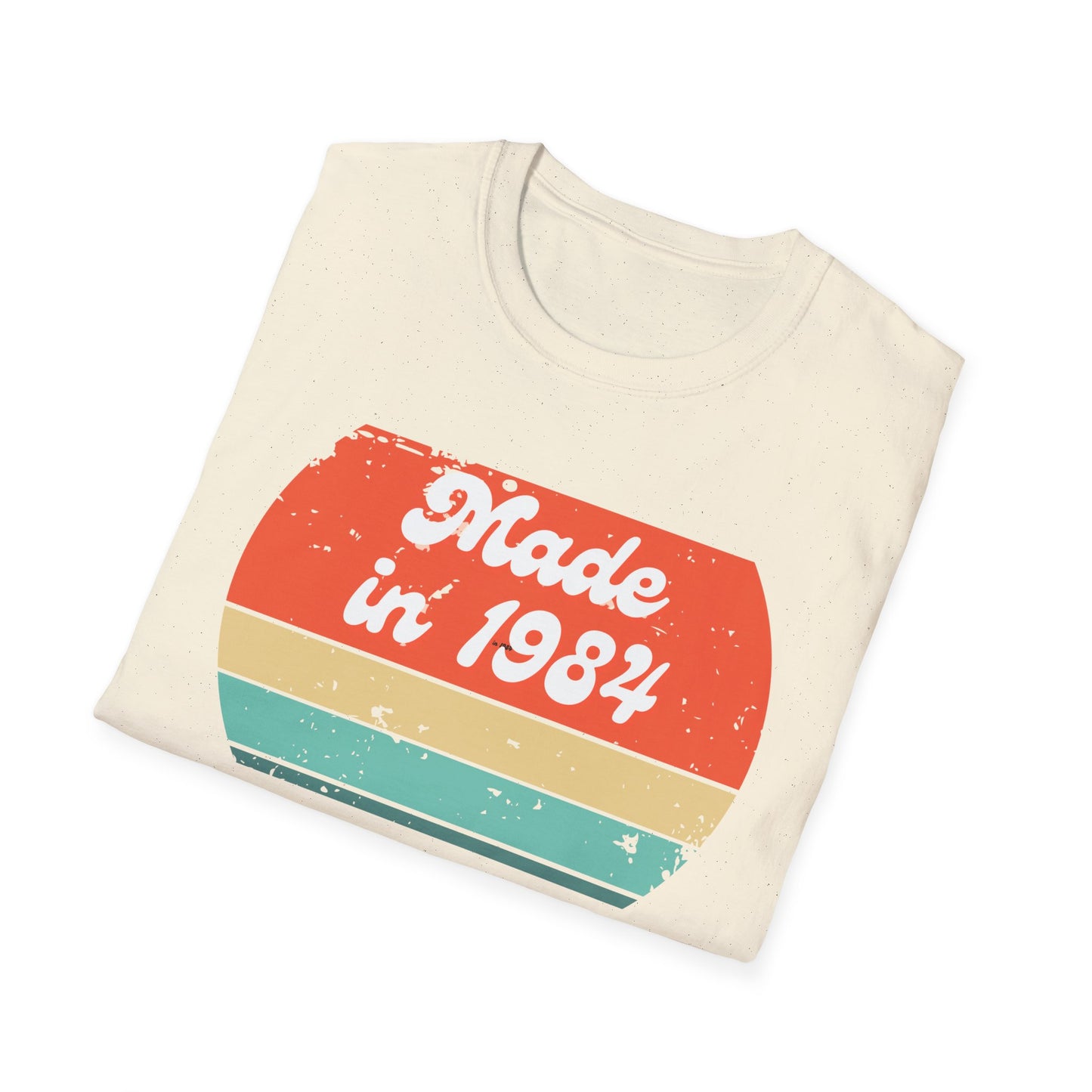 Made in 1984 T-Shirt - Retro Vintage 1984 Birthday Gift - Nostalgic 80s Tee