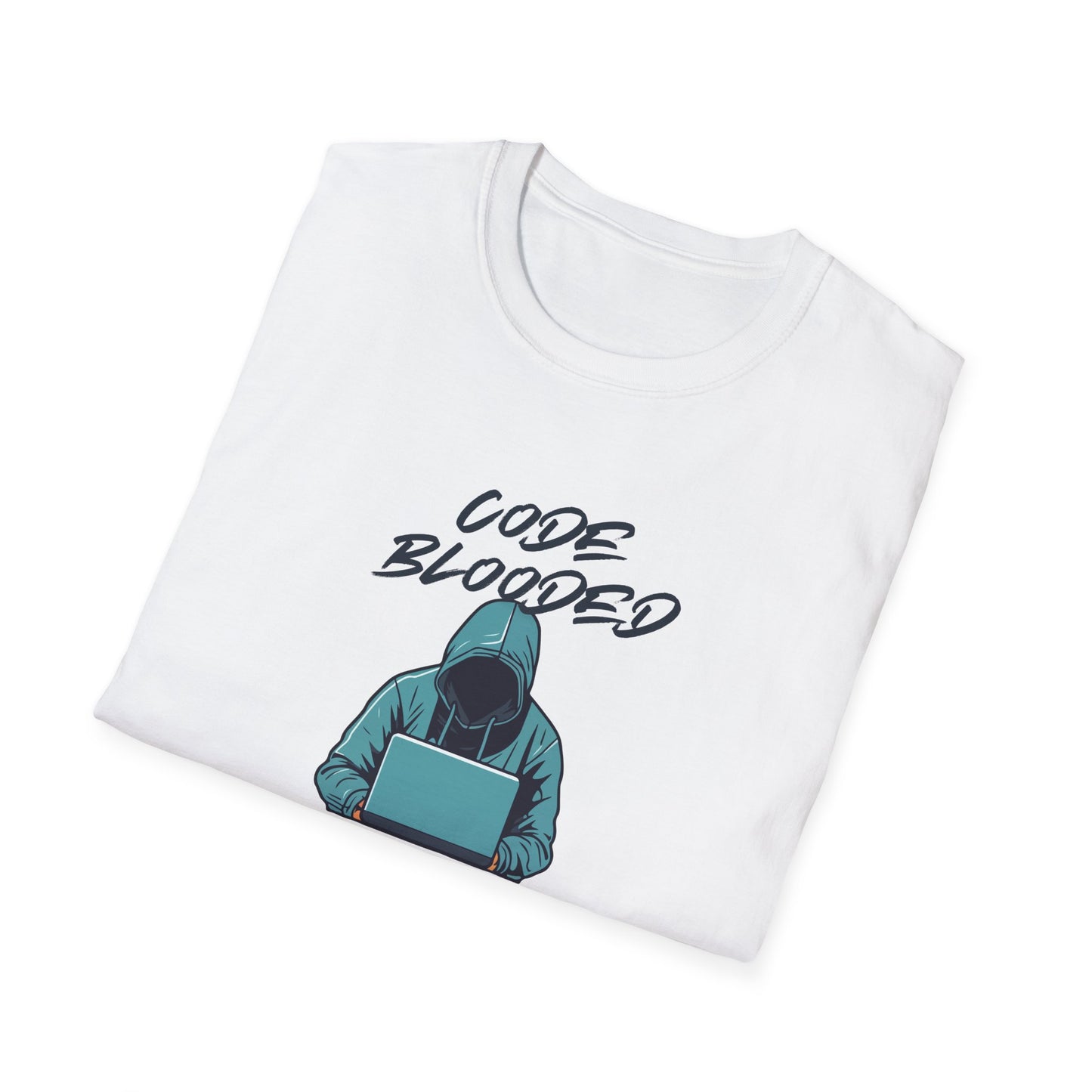 Code Blooded T-Shirt - Funny Programmer Tee - Office Humor Shirt