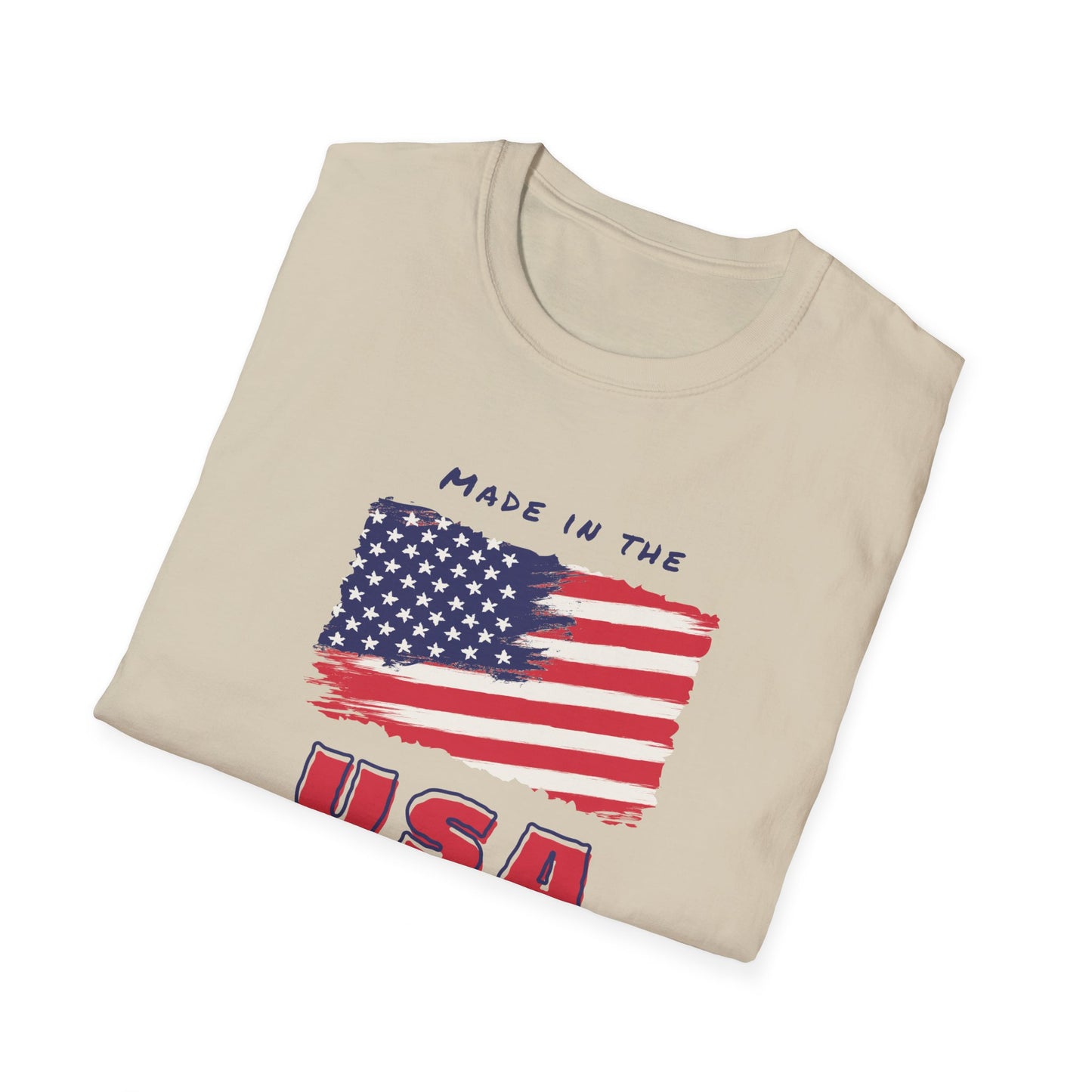 USA T-Shirt - Patriotic Fourth of July Shirt - Independence Day Flag Tee