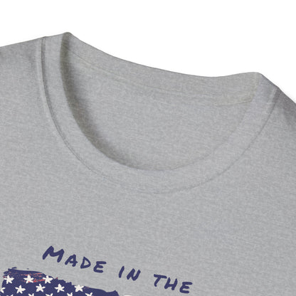 USA T-Shirt - Patriotic Fourth of July Shirt - Independence Day Flag Tee