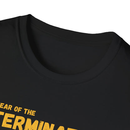 Year of the Terminator 1984 T-Shirt - Retro Sci-Fi Birthday Gift - Vintage 1984 Tee