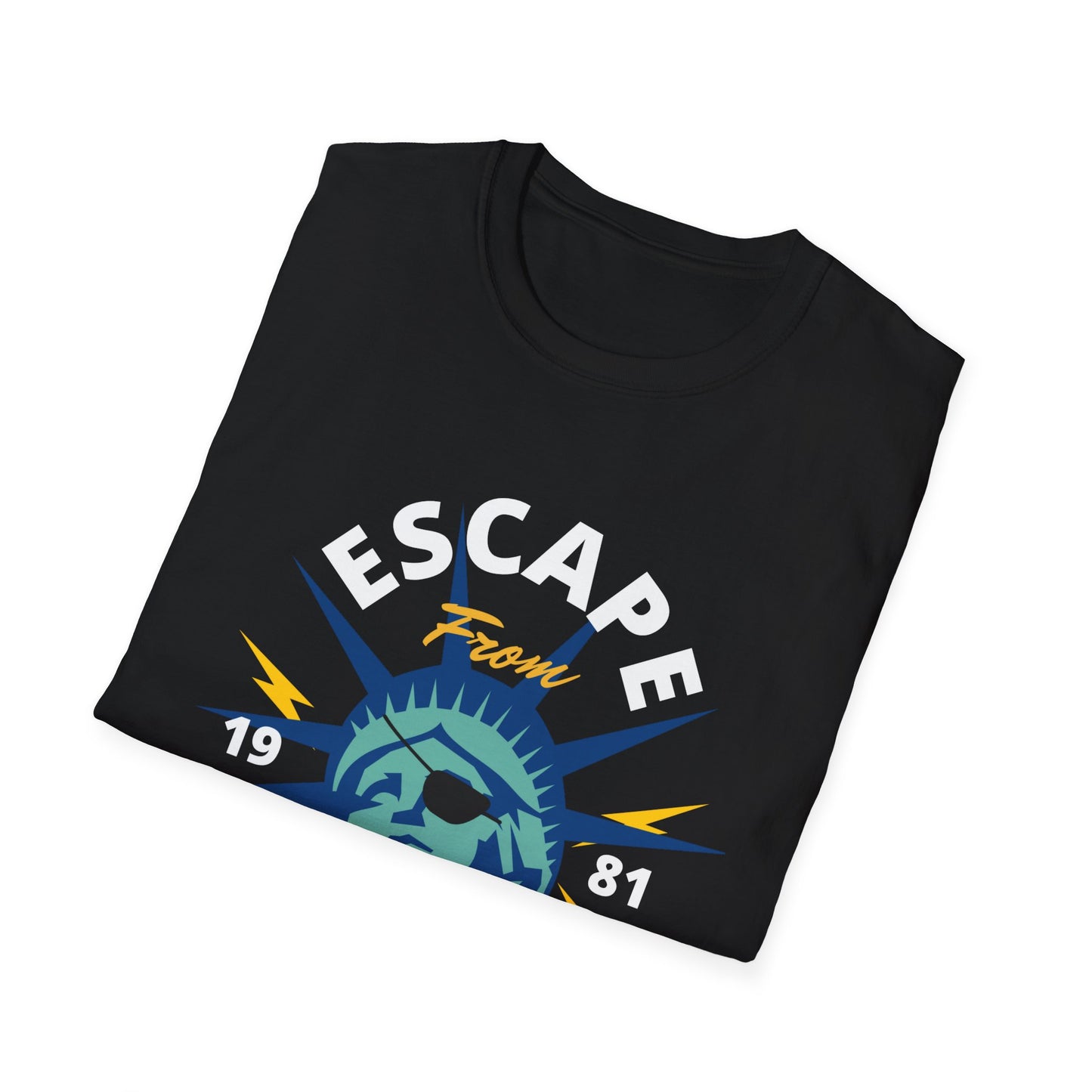 Escape from New York" Graphic T-Shirt – 1981 Retro Sci-Fi Cult Classic