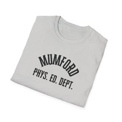 Mumford Phys Ed Dept T-Shirt - Nostalgic Beverly Hills Cop Movie Tee