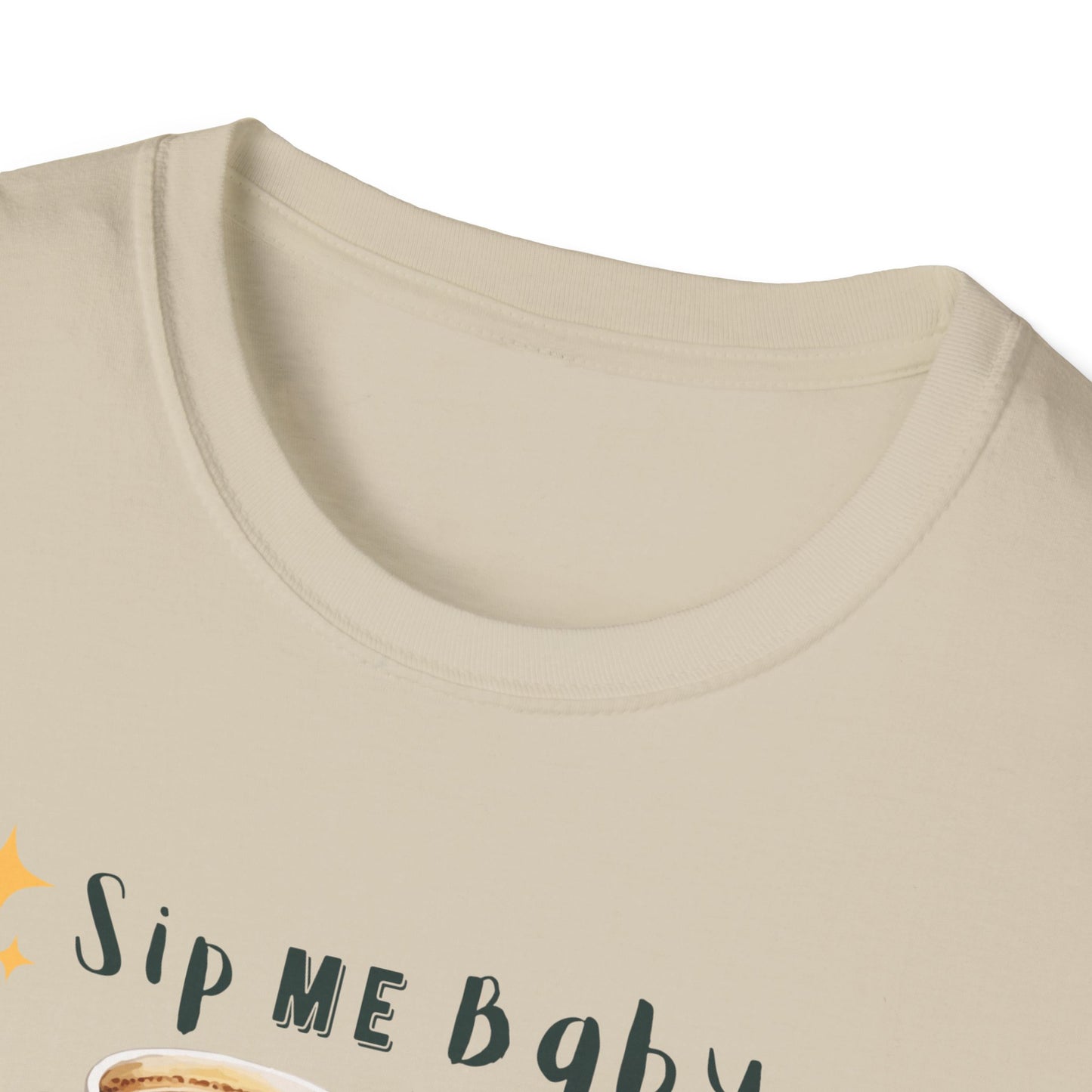 Funny Coffee T-Shirt - 'Sip Me Baby One More Time' - Coffee Lover Gift - Graphic Tee with Coffee Cup Design - Unisex Coffee Shirt