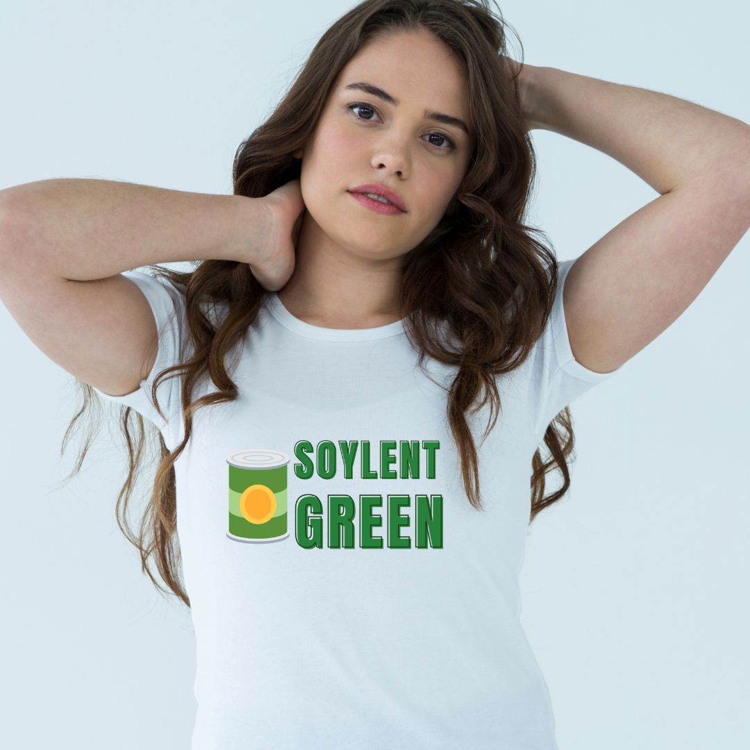 Soylent Green T-Shirt - Retro 1970s Cult Classic Film Reference